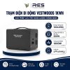 Trạm Điện Di Động Vestwoods 1000Wh 500W AC 220V Pin LiFePO4 – Nguồn Điện Dự Phòng Cho Gia Đình, Hồ Cá, Camping